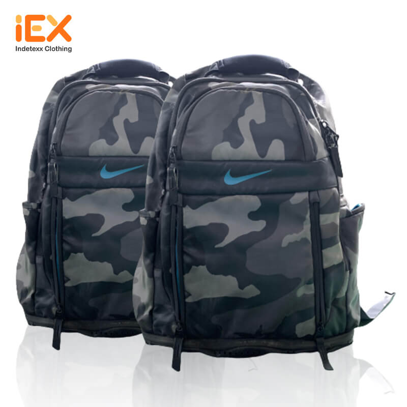 branded backpack