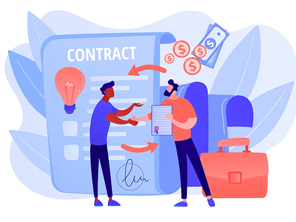Contract illustration