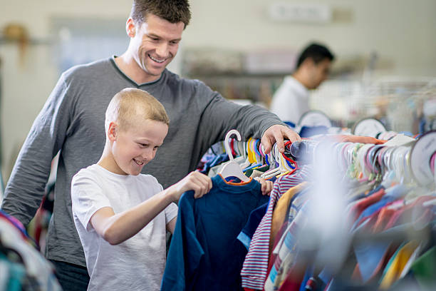 Retail Shopping for Second hand Clothes