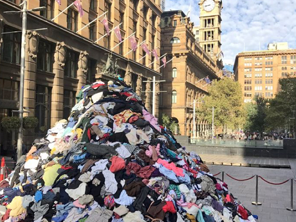 Stockpile of Second hand Clothes