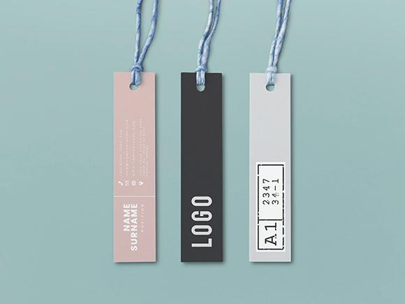 Three fashion label tag