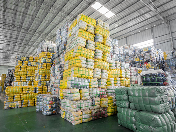 bales of Second Hand Clothes