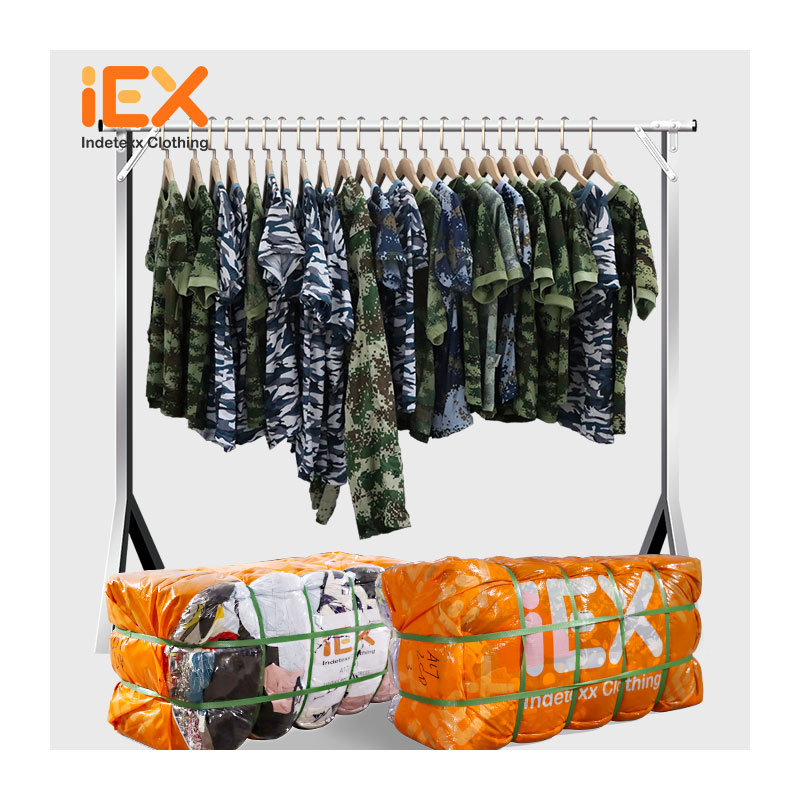 second-hand camouflage shirt