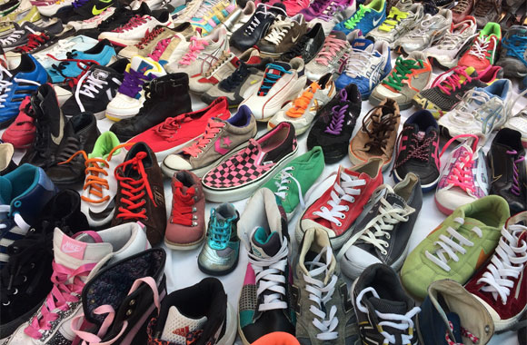 Flea Market for Second hand Shoes