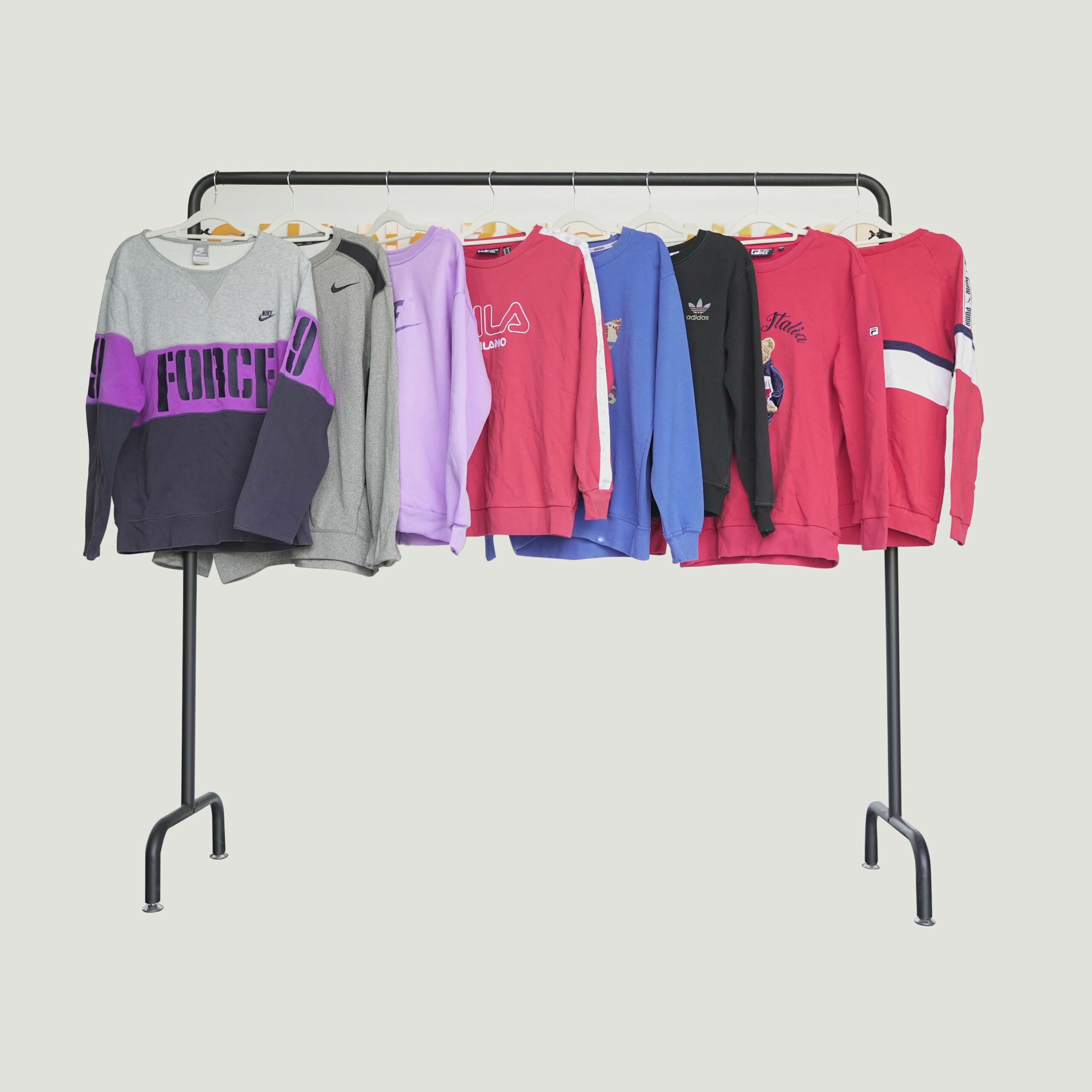 Used Branded Crewneck Hoodie