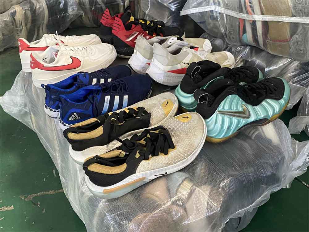 used branded sneakers