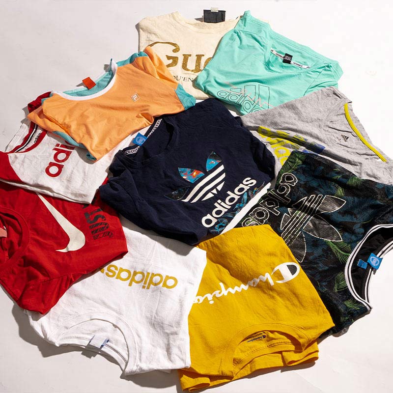 used branded t-shirts
