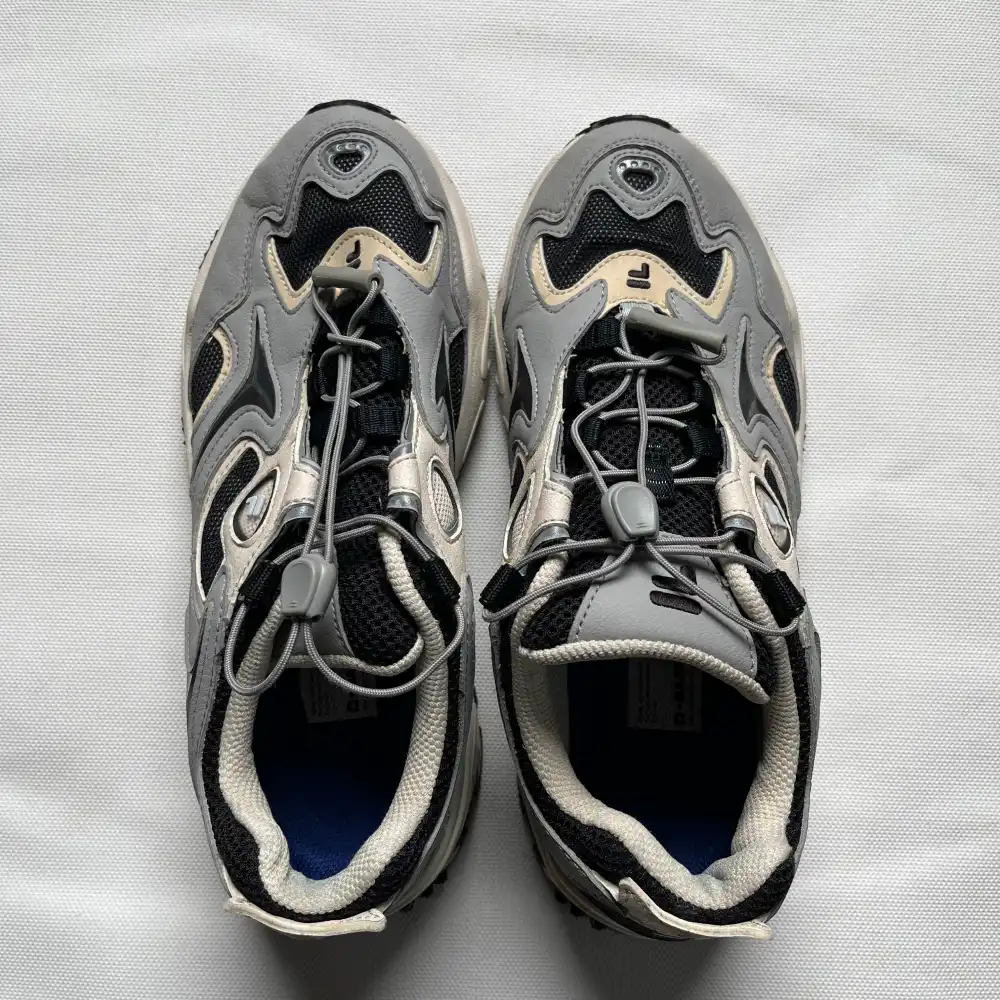 Cleaned second-hand branded shoes