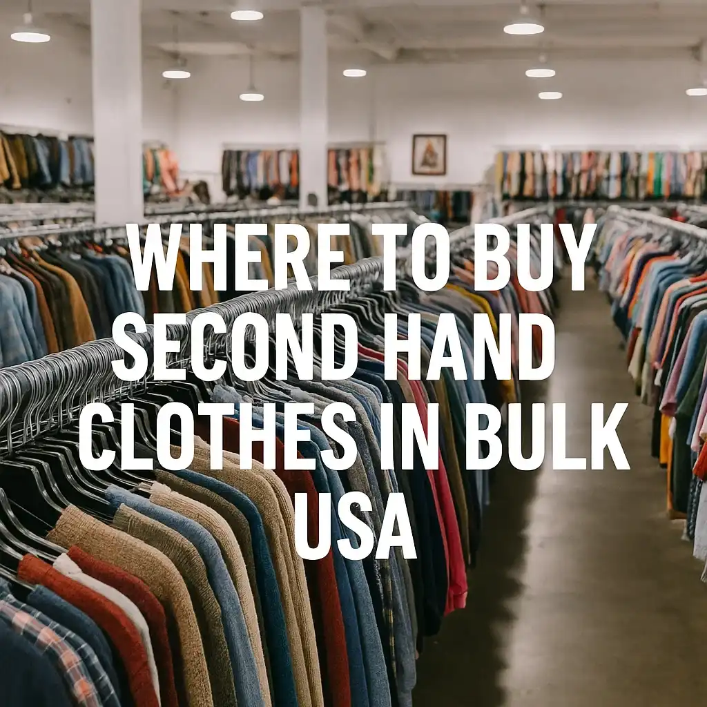 Where to Buy Second Hand Clothes in Bulk USA