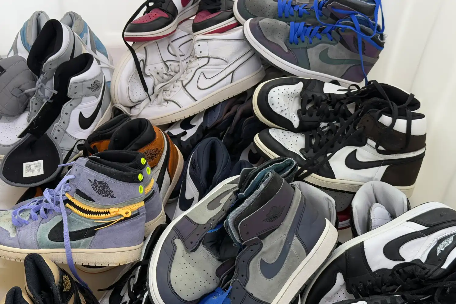 Wholesale Bale of Used Nike Shoes