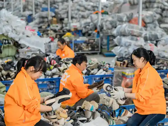 handpicked Sorting for bale used shoes