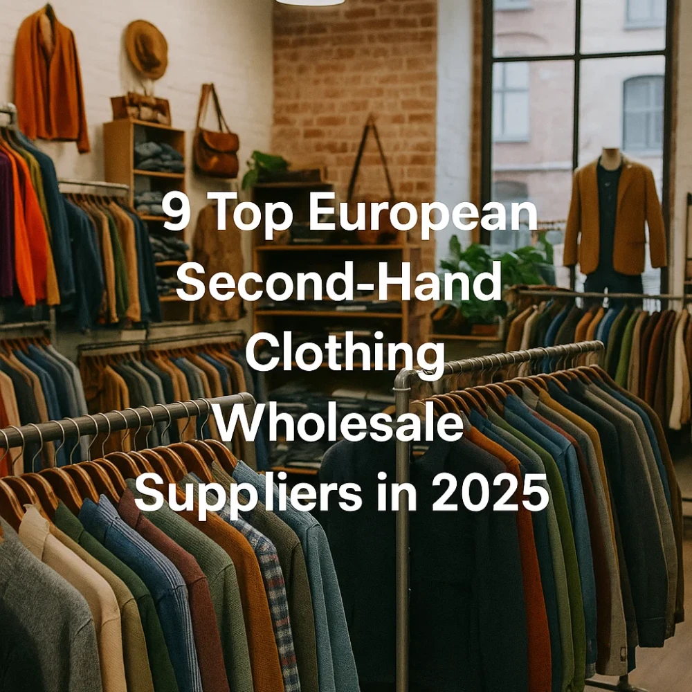 9 Top European Second Hand Clothing Wholesale Suppliers in 2025
