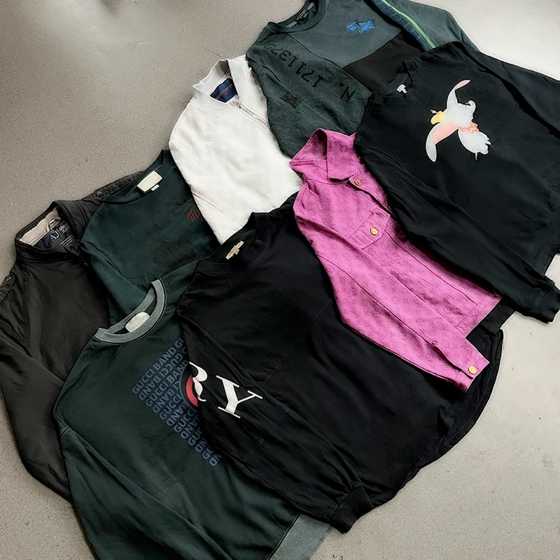 Branded clothing bale of hoodies