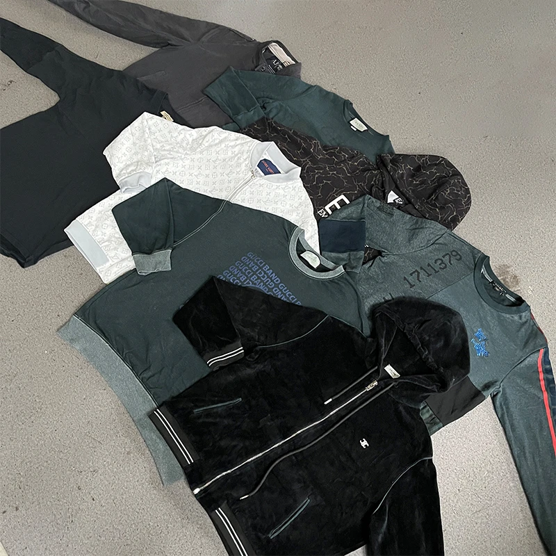 Branded clothing bale of jackets