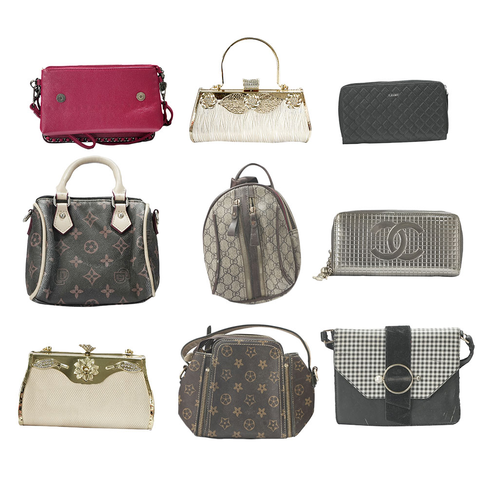 Used branded bags