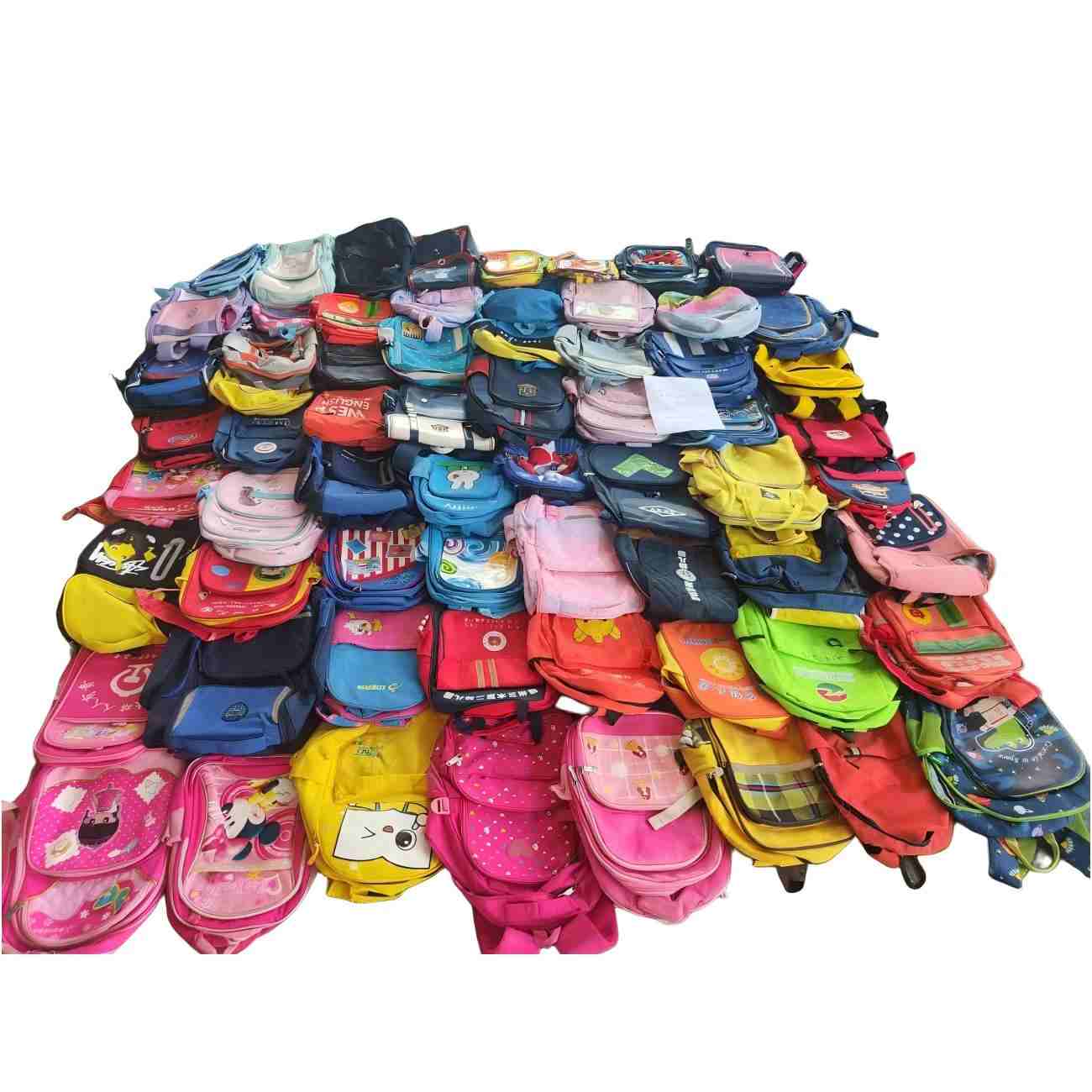 Used school bags