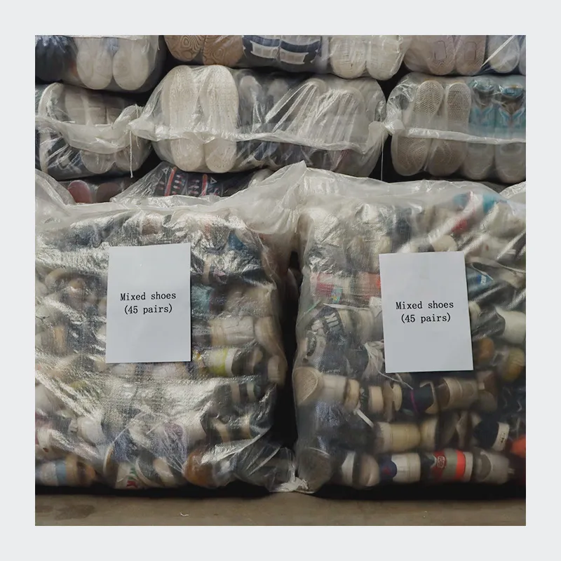 used mixed shoes bales