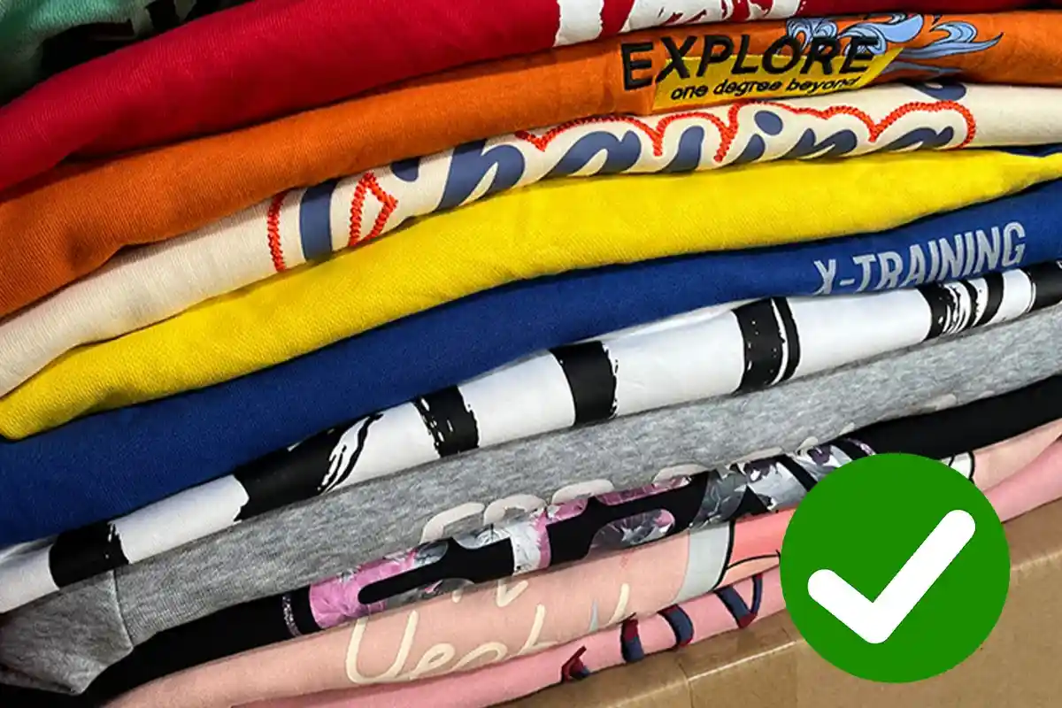 Fashionable second hand clothes