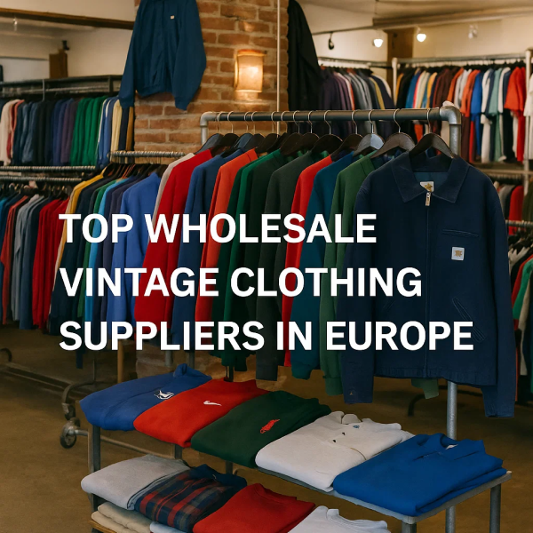 Top Wholesale Vintage Clothing Suppliers in Europe