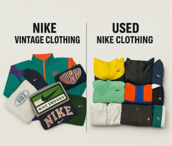 Vintage NIke Clothing VS Used Nike Clothing