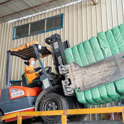 loading used bags