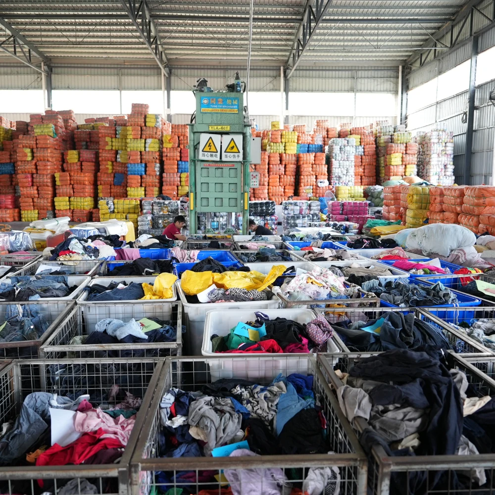 Varying Grades of Used clothing