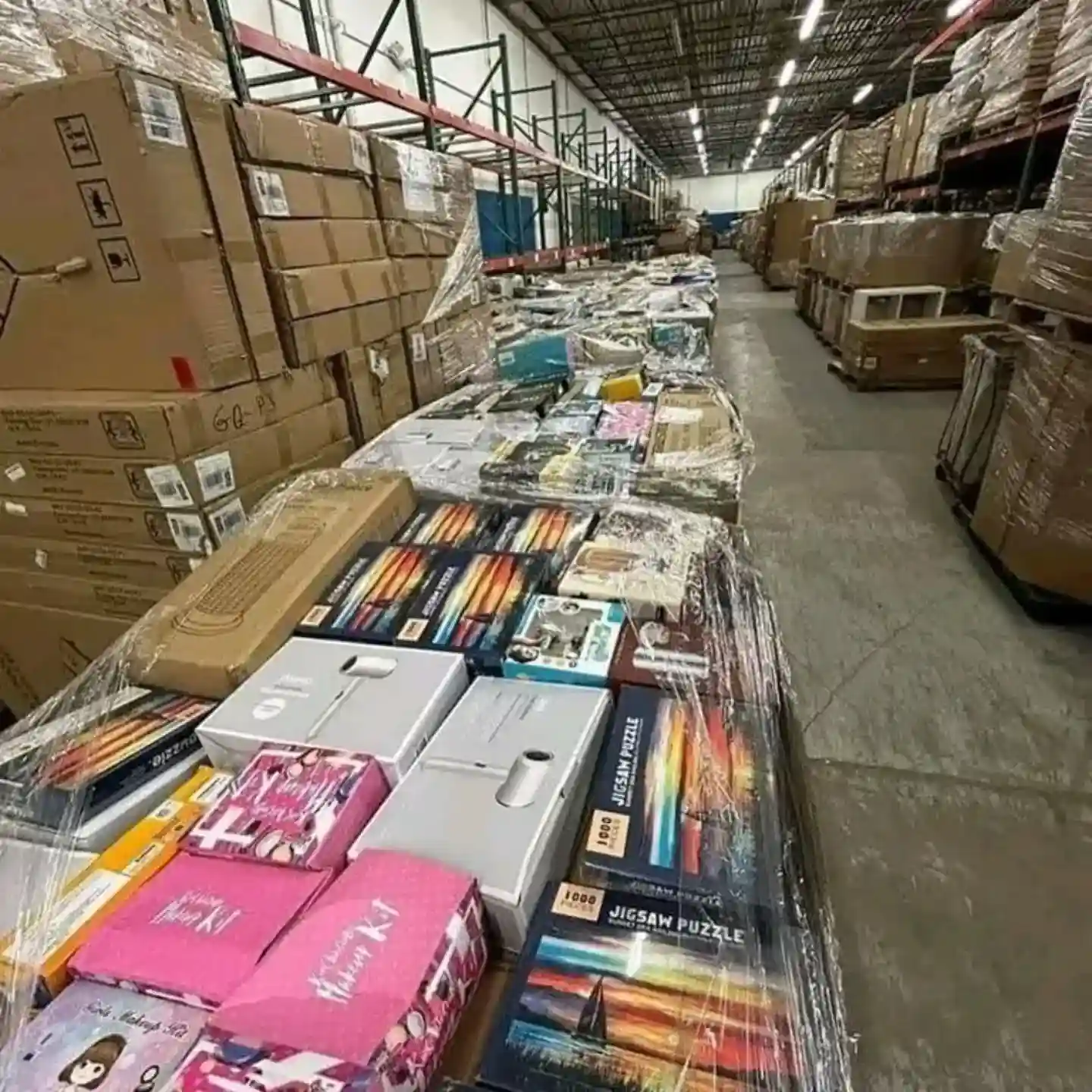 amazon return product warehouse