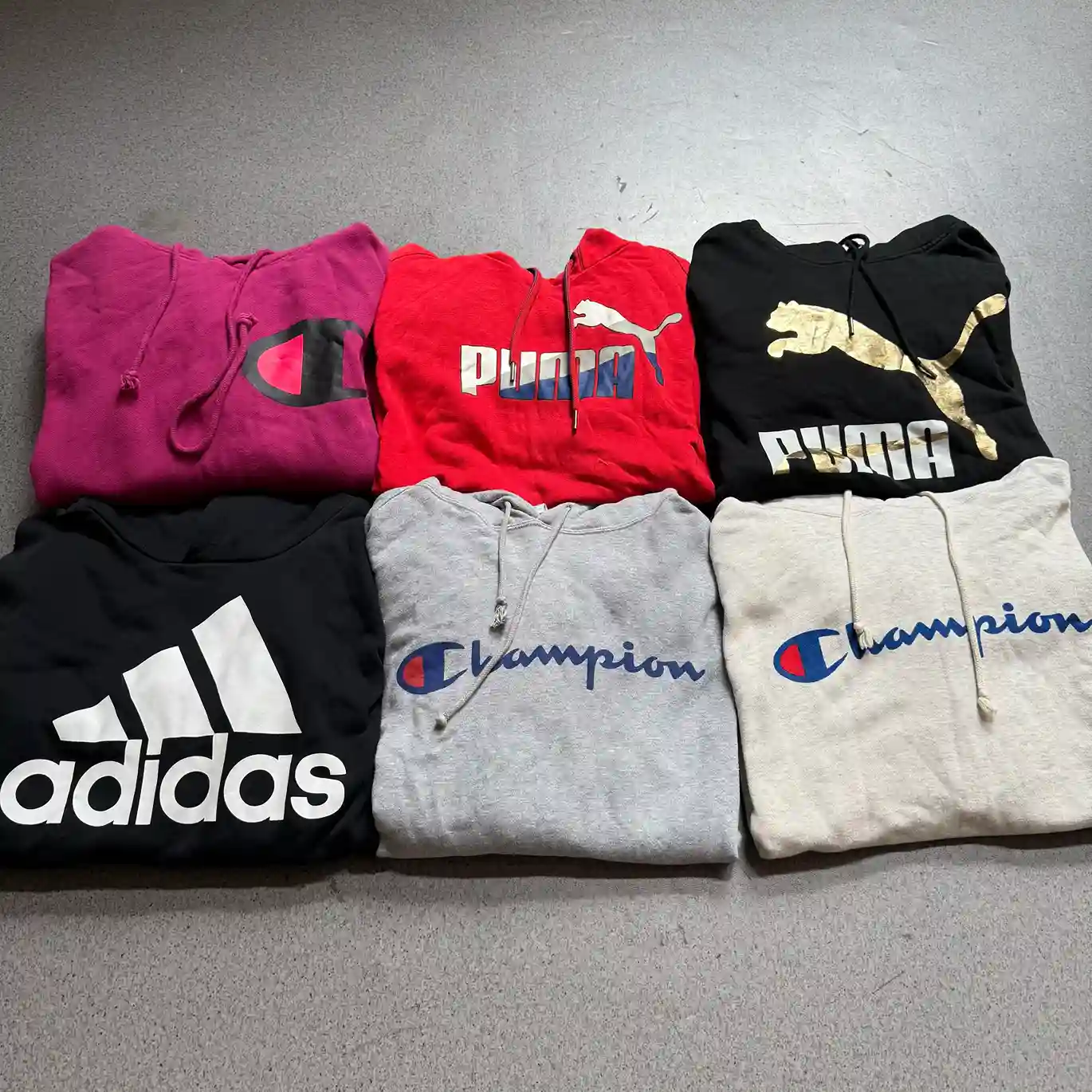 used brand hoodies