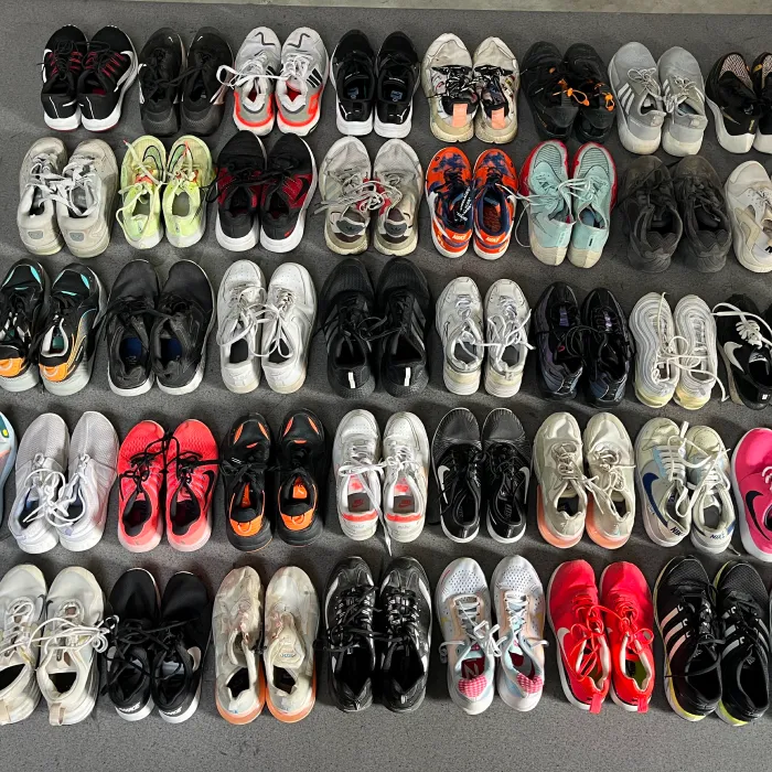 International grade b used shoes in bulk