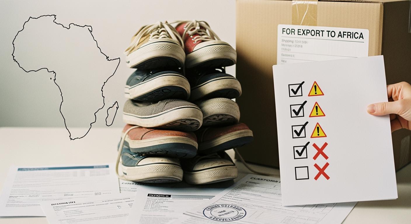 Common Mistakes to Avoid in Exporting Used Shoes To Africa