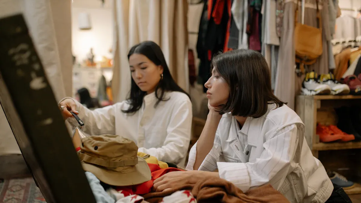 Communication with Used Clothing Suppliers