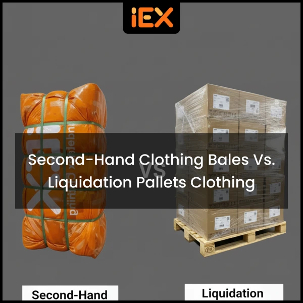 Second Hand Clothing Bales vs. Liquidation Pallets Clothing A Complete Guide for Wholesalers