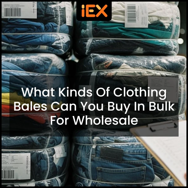 What Kinds of Clothing Bales Can You Buy in Bulk for Wholesale