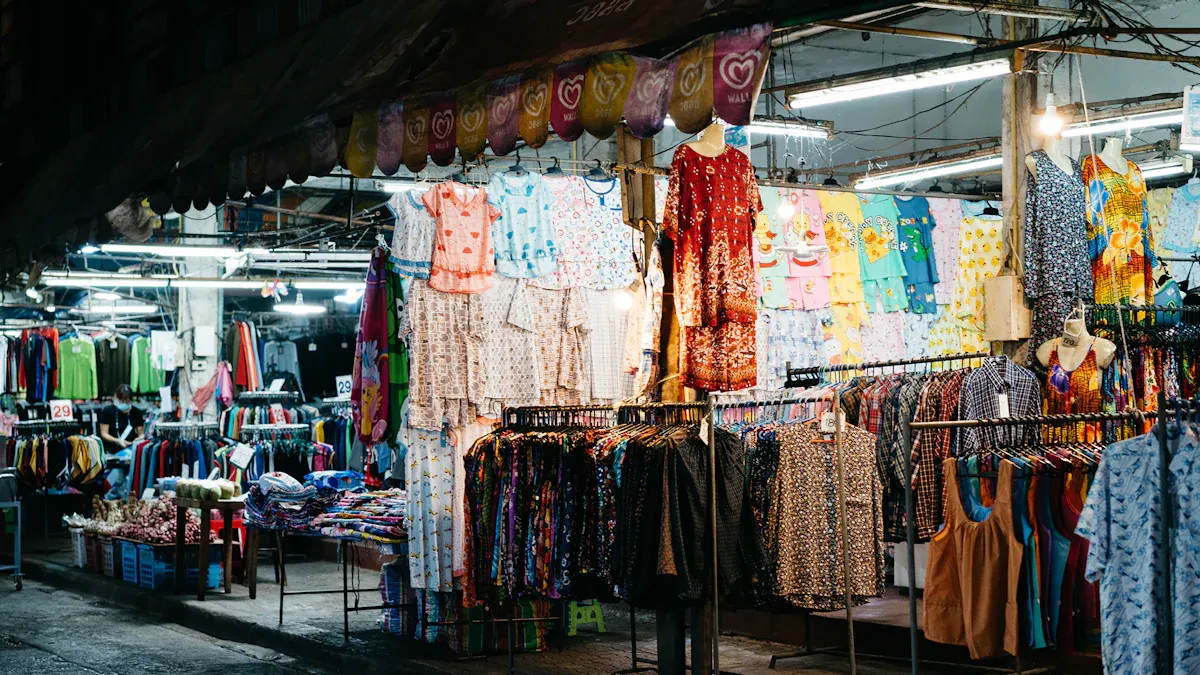 Wholesale Second-Hand Clothing & Shoes Market