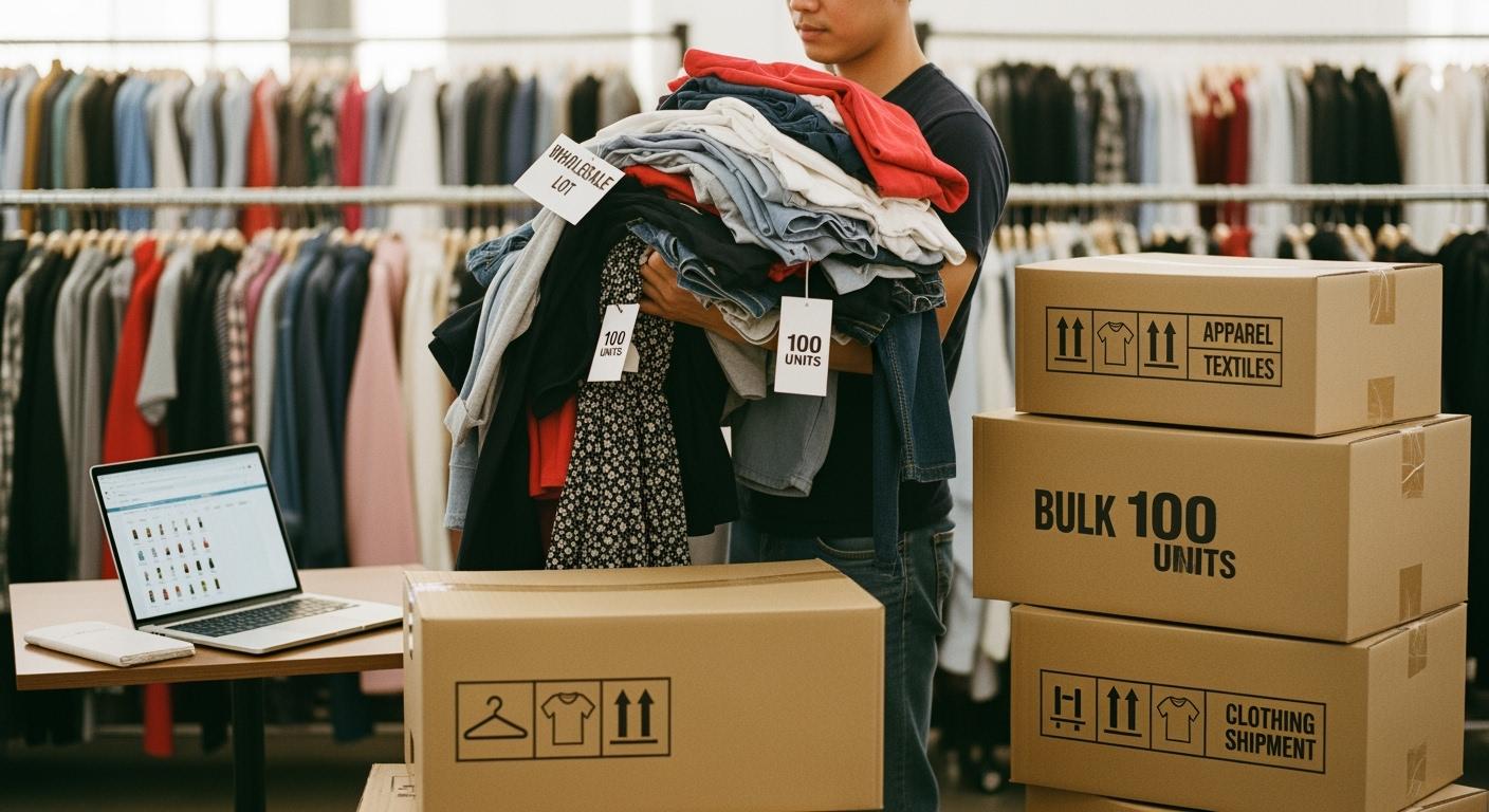 Where to Buy Wholesale Bundles of Clothing