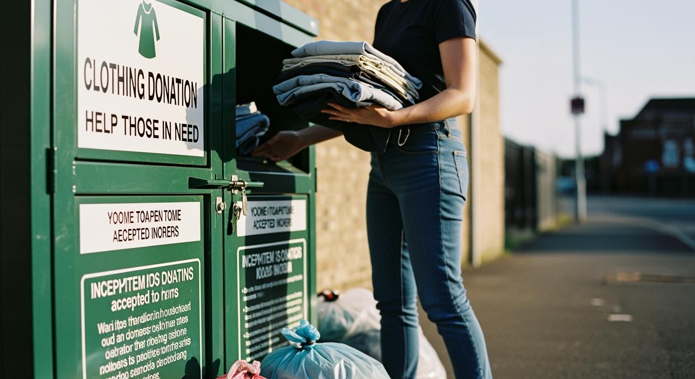 Are Used Clothing Containers the Best Way to Get Rid of Clothes?