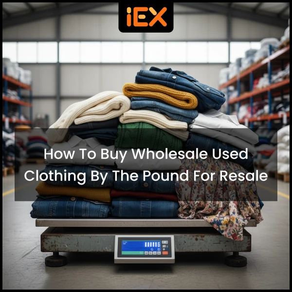 How to Buy Wholesale Used Clothing by the Pound for Resale