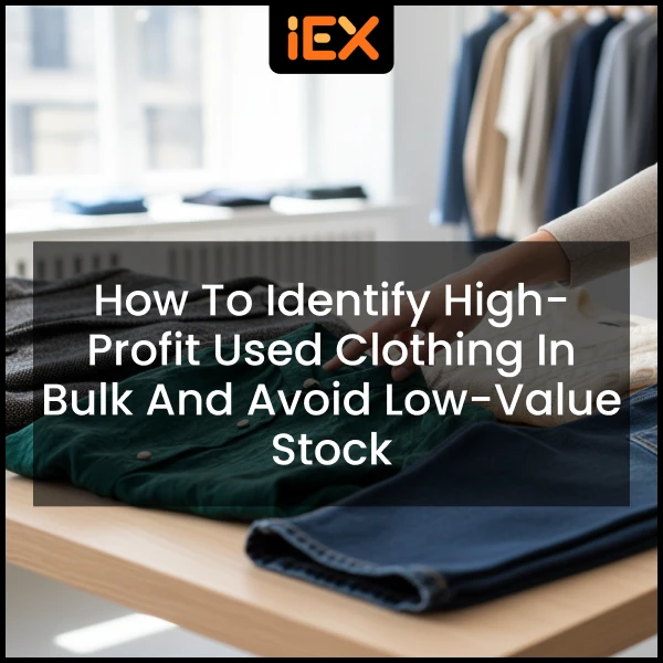 How to Identify High Profit Used Clothing in Bulk and Avoid Low Value Stock