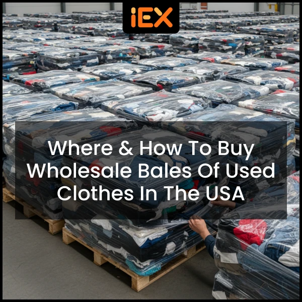 Where & How to Buy Wholesale Bales of Used Clothes in the USA
