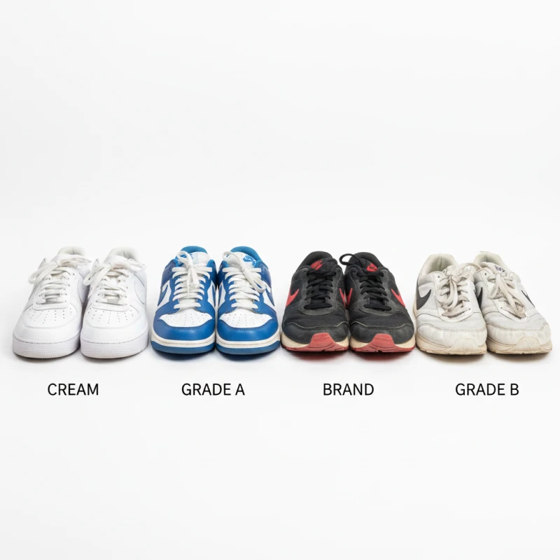 grades of wholesale second hand nike shoes