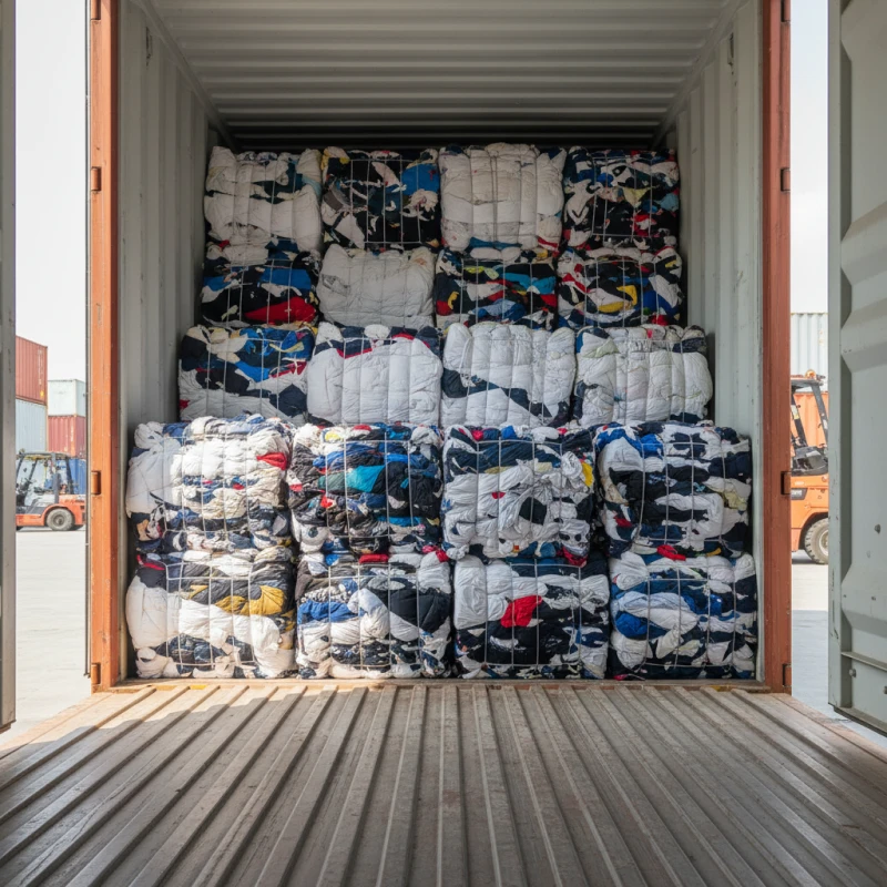 second hand clothing bale