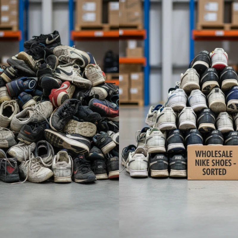 used wholesale nike shoes vs used mixed shoes