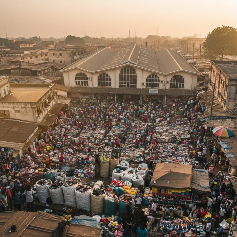 Tejuosho Market in lagos