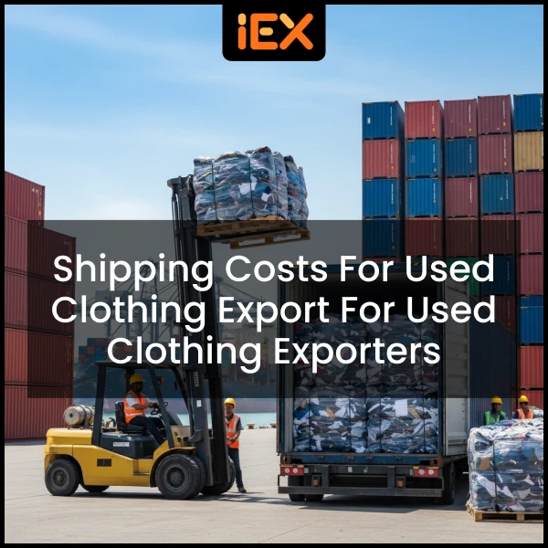 Shipping Costs for Used Clothing Export for Used Clothing Exporters
