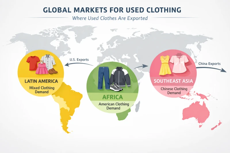 GLOBAL MARKETS FOR USED CLOTHING