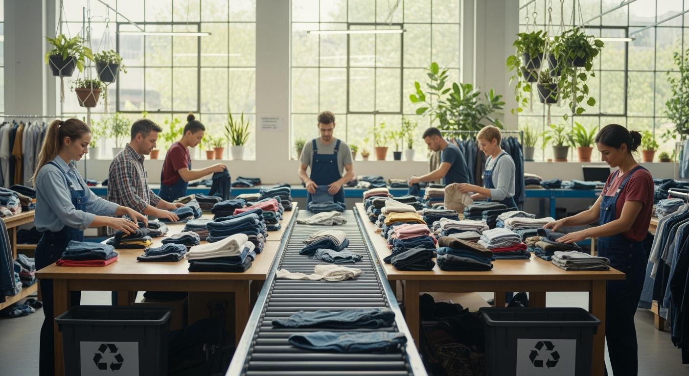 The Role of Pre-Owned Clothing Resupply Factories in Sustainable Fashion