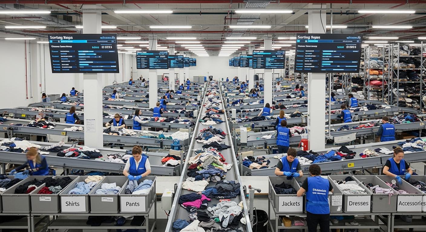 How Sorting Factories Are Revolutionizing the Secondhand Clothes Resale Market