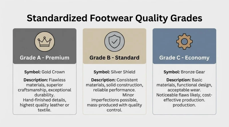 Standardized Footwear Quality Grades
