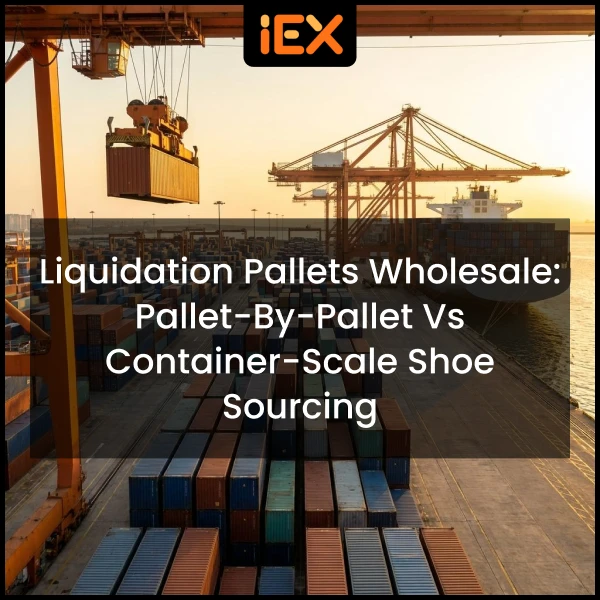 Liquidation Pallets Wholesale Pallet by Pallet vs Container Scale Shoe Sourcing