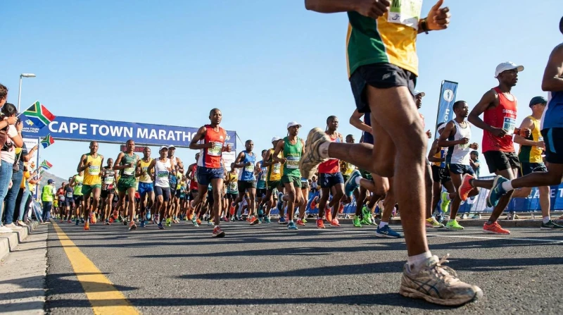 Runners at the Cape Town Marathon show South Africa’s strong demand for affordable running shoes Runners at the Cape Town Marathon show South Africa’s strong demand for affordable running shoes